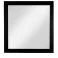 Black Framed Mirror – 34″ x 36″