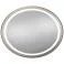 Round Gold LED Mirror – 36″